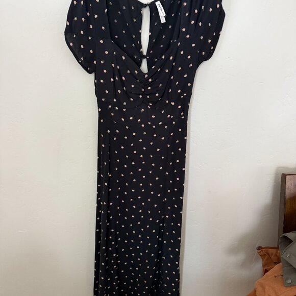 RVCA Secrets Midi Dress Large - Picture 3 of 8